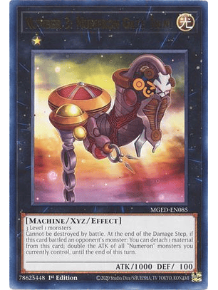 Number 3: Numeron Gate Trini - MGED-EN085 - Rare 