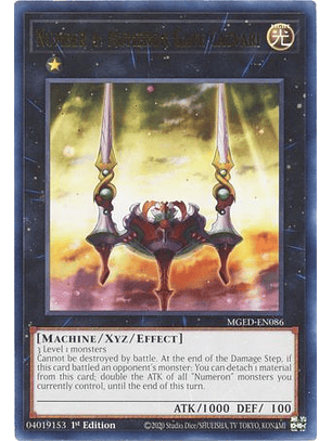 Number 4: Numeron Gate Catvari - MGED-EN086 - Rare