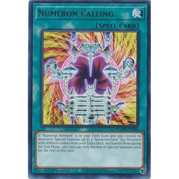 Numeron Calling - MGED-EN088 - Rare