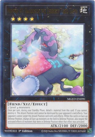 Number 41: Bagooska the Terribly Tired Tapir - MGED-EN090 - Rare 1