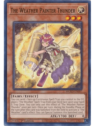 The Weather Painter Thunder - MGED-EN097 - Rare