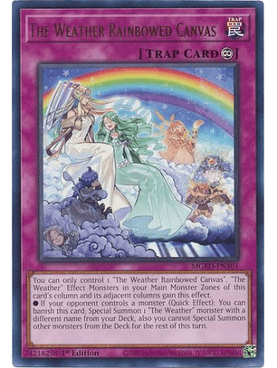 The Weather Rainbowed Canvas - MGED-EN101 - Rare