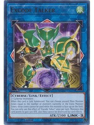 Excode Talker - MGED-EN103 - Rare