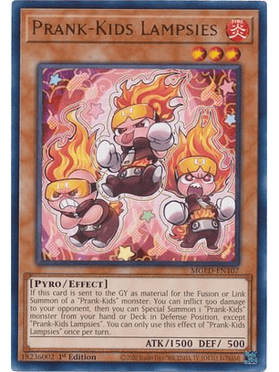 Prank-Kids Lampsies - MGED-EN107 - Rare 