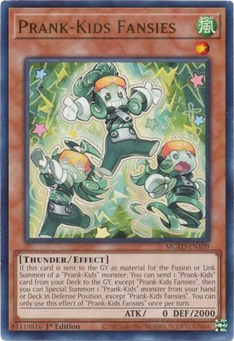 Prank-Kids Fansies - MGED-EN109 - Rare
