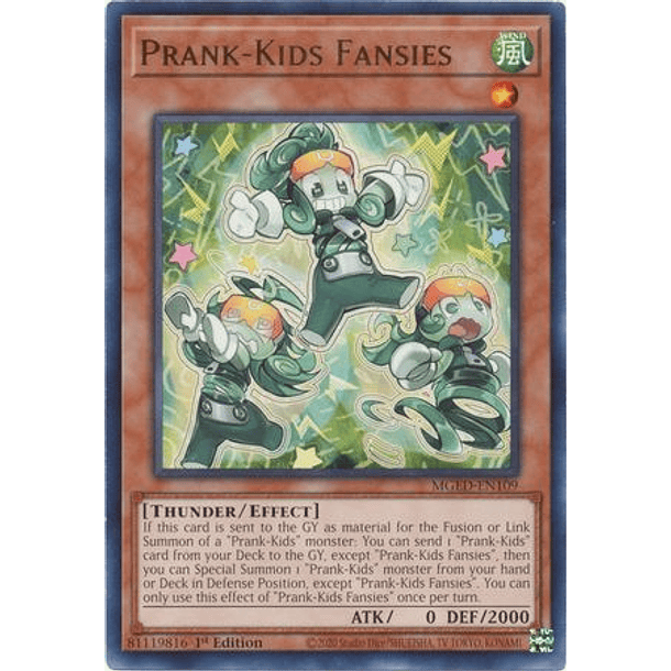 Prank-Kids Fansies - MGED-EN109 - Rare