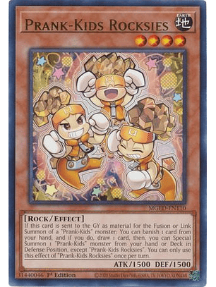 Prank-Kids Rocksies - MGED-EN110 - Rare 