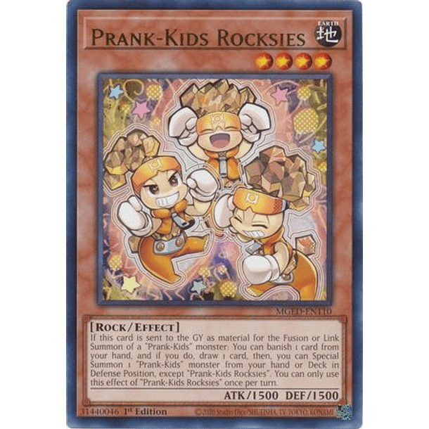 Prank-Kids Rocksies - MGED-EN110 - Rare 