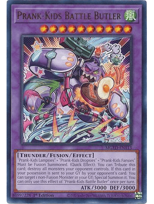 Prank-Kids Battle Butler - MGED-EN113 - Rare 