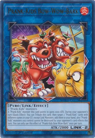 Prank-Kids Bow-Wow-Bark - MGED-EN115 - Rare 1