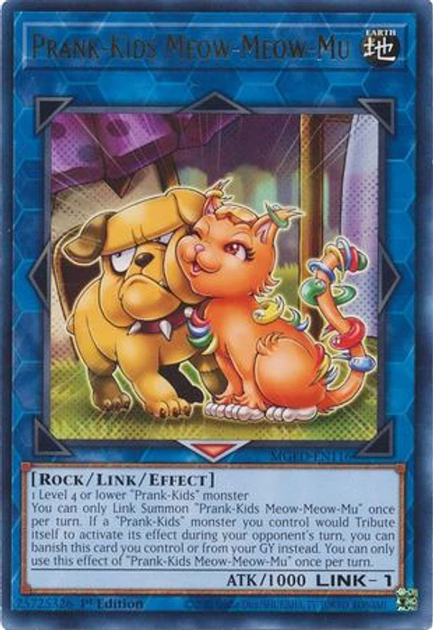 Prank-Kids Meow-Meow-Mu - MGED-EN116 - Rare