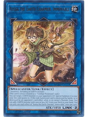 Aussa the Earth Charmer, Immovable - MGED-EN121 - Rare