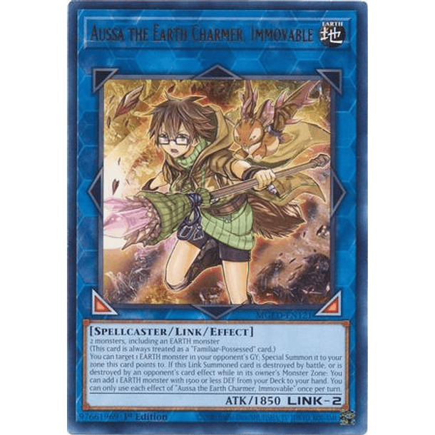 Aussa the Earth Charmer, Immovable - MGED-EN121 - Rare