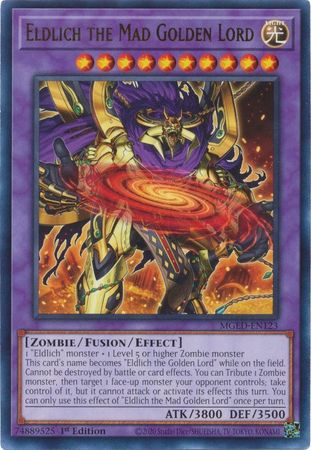 Eldlich the Mad Golden Lord - MGED-EN123 - Rare 1