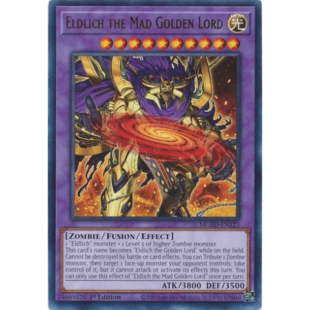 Eldlich the Mad Golden Lord - MGED-EN123 - Rare