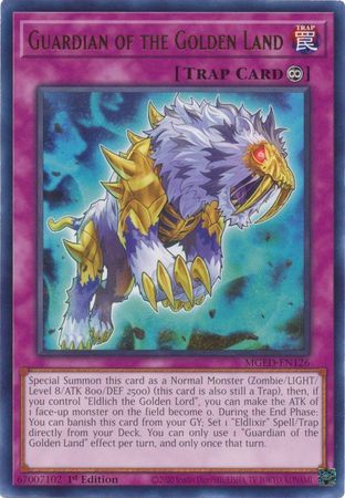 Guardian of the Golden Land - MGED-EN126 - Rare 1