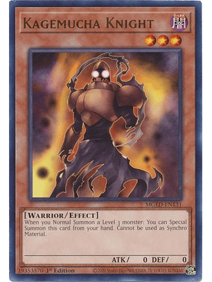Kagemucha Knight - MGED-EN131 - Rare