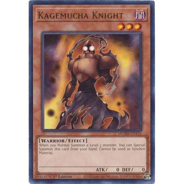 Kagemucha Knight - MGED-EN131 - Rare