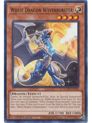 White Dragon Wyverburster - MGED-EN132 - Rare 