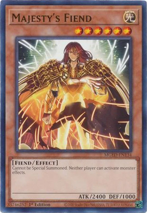 Majesty's Fiend - MGED-EN134 - Rare