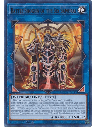 Battle Shogun of the Six Samurai - MGED-EN143 - Rare