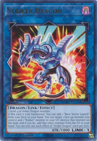 Striker Dragon - MGED-EN145 - Rare 1