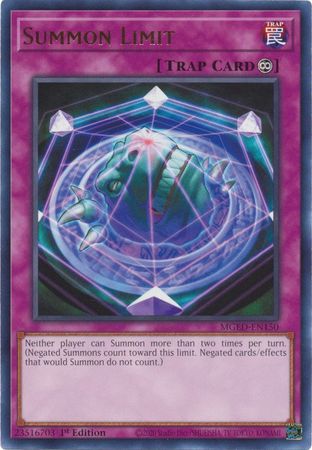 Summon Limit - MGED-EN150 - Rare 1