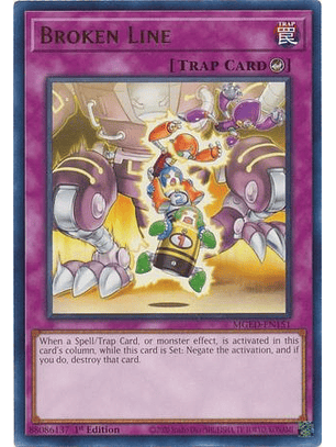 Broken Line - MGED-EN151 - Rare