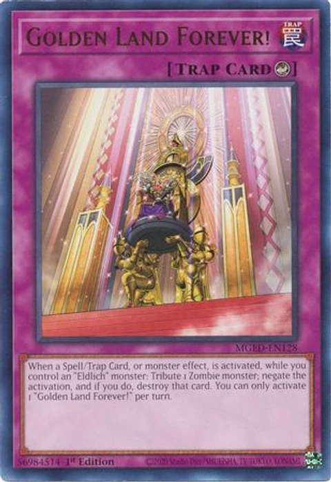Golden Land Forever! - MGED-EN128 - Rare 