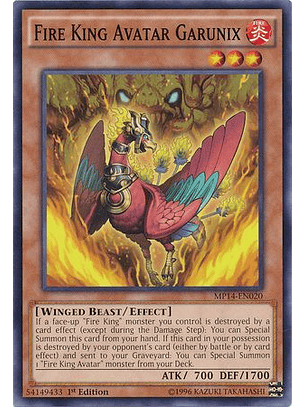 Fire King Avatar Garunix - MP14-EN020 - Common