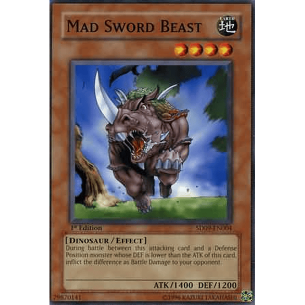 Mad Sword Beast - SD09-EN004 - Common
