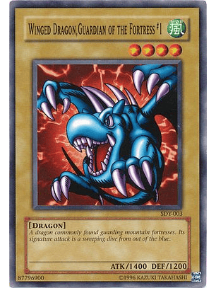 Winged Dragon, Guardian of the Fortress #1 - SDY-003 - Common