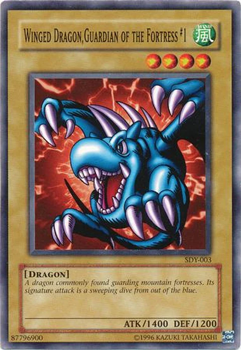 Winged Dragon, Guardian of the Fortress #1 - SDY-003 - Common