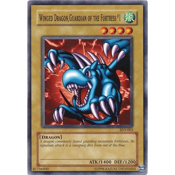 Winged Dragon, Guardian of the Fortress #1 - SDY-003 - Common