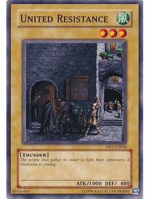 United Resistance - DR1-EN058 - Common