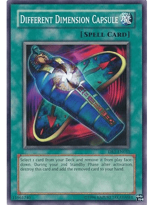 Different Dimension Capsule - DR1-EN031 - Common