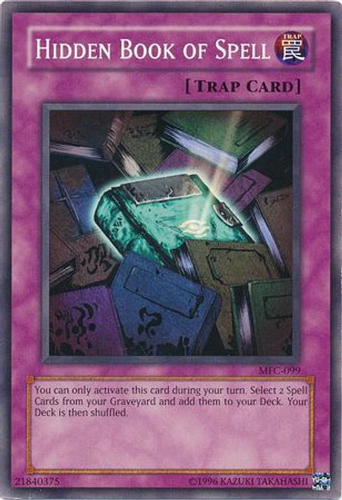 Hidden Book of Spell - MFC-099 - Common
