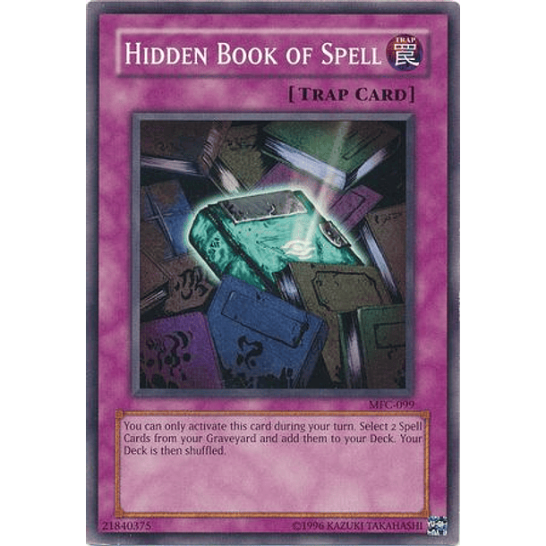 Hidden Book of Spell - MFC-099 - Common