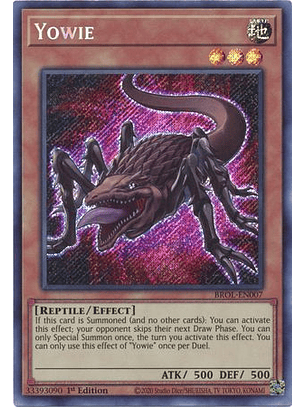 Yowie - BROL-EN007 - Secret Rare