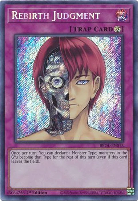 Rebirth Judgment - BROL-EN012 - Secret Rare