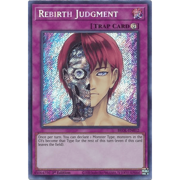 Rebirth Judgment - BROL-EN012 - Secret Rare