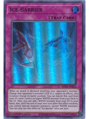 Ice Barrier - BROL-EN013 - Ultra Rare