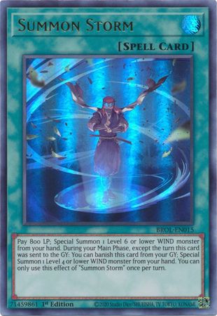 Summon Storm - BROL-EN015 - Ultra Rare 1