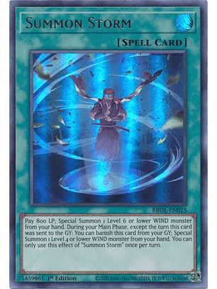 Summon Storm - BROL-EN015 - Ultra Rare