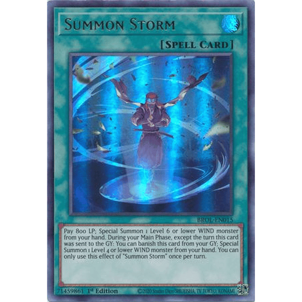 Summon Storm - BROL-EN015 - Ultra Rare