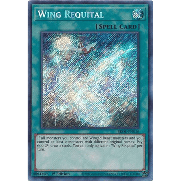 Wing Requital - BROL-EN016 - Secret Rare