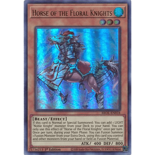 Horse of the Floral Knights - BROL-EN018 - Ultra Rare