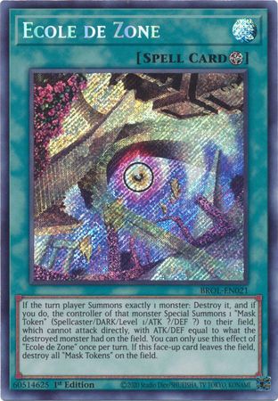 Ecole de Zone - BROL-EN021 - Secret Rare 1