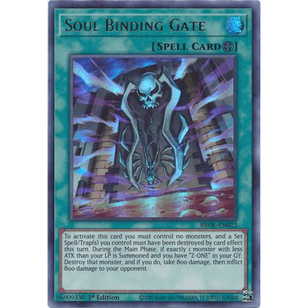 Soul Binding Gate - BROL-EN022 - Ultra Rare