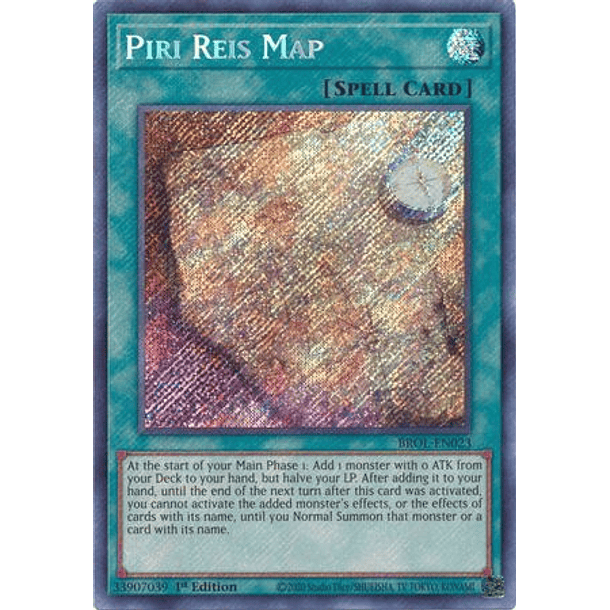 Piri Reis Map - BROL-EN023 - Secret Rare